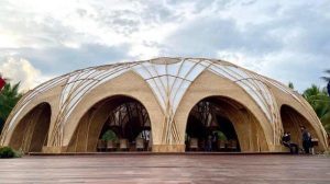 Filosofi Bangunan Bamboo Dome yang Jadi Lokasi Santap Siang Pemimpin G20